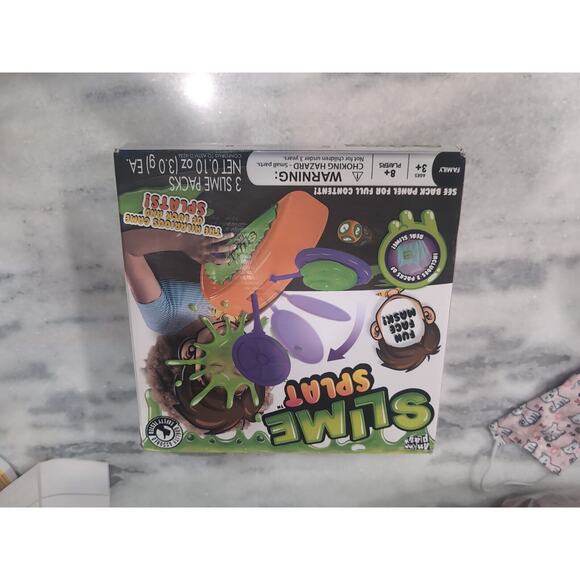 Jam‎ Kids Board Game Playsets, Slime Face Splat Toy, Sold Individually, Fun Toy - Picture 1 of 5
